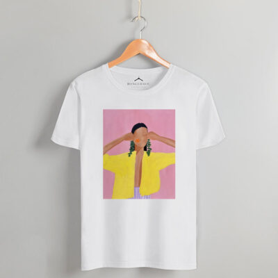 T-shirt Yellow Bomber